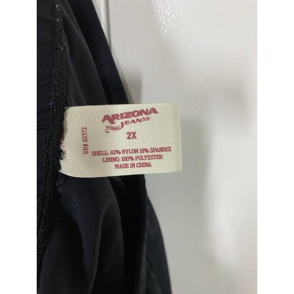 Arizona Jeans Co Swim Shorts Black Size 2X - Picture 4 of 6